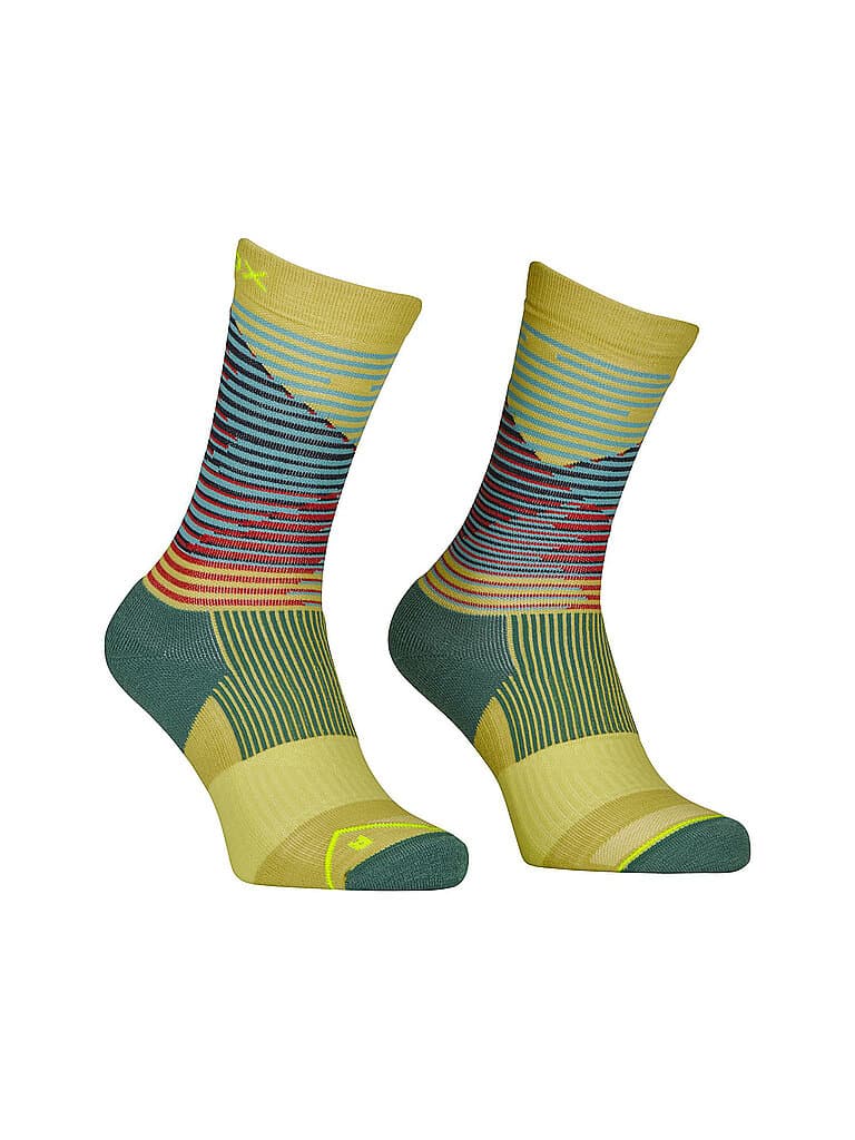ORTOVOX Herren Wandersocken All Mountain Mid Socks M hellgrün | 42-44