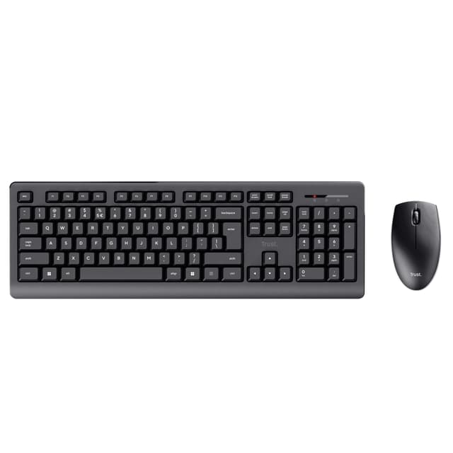 Toetsenbord Trust Primo draadloos + muis