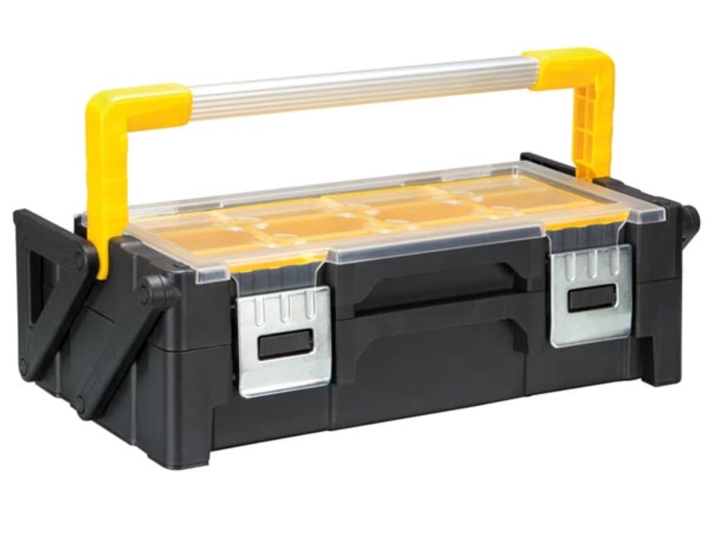 Plastic Gereedschapskist met Verwijderbare Bakjes - 15,2 L