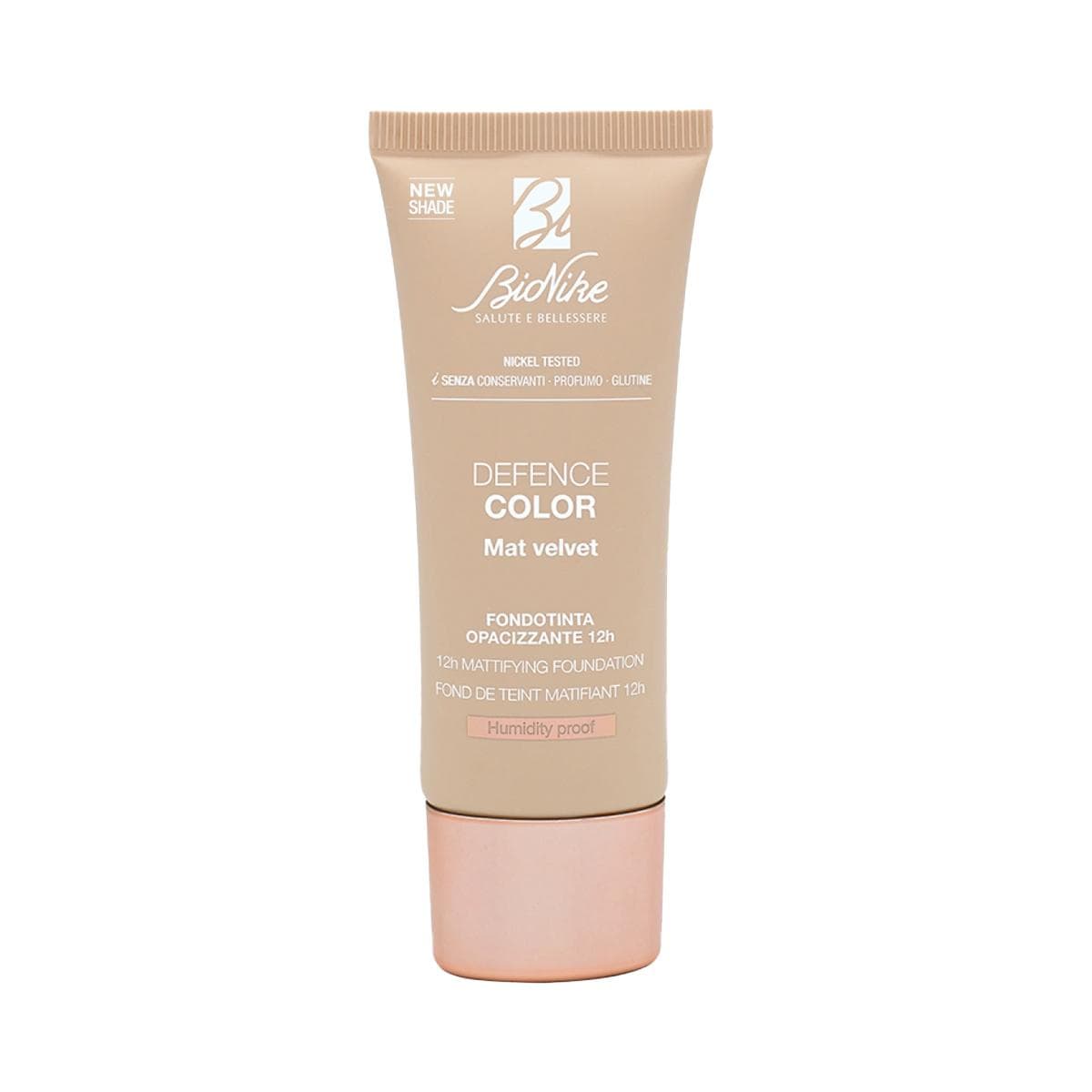 Bionike Defence Color Mat Velvet Fondotinta N. 404 Beige Naturel 30ml