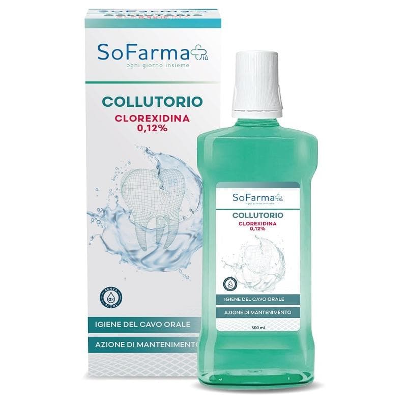 Sofarmapi Collutorio con Clorexidina 0,12% - 300ml