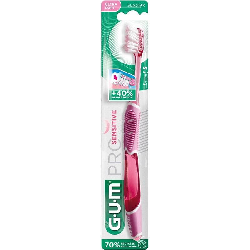 Set Spazzolino Professionale Gum Pro per Denti Sensibili - 1 Pezzo