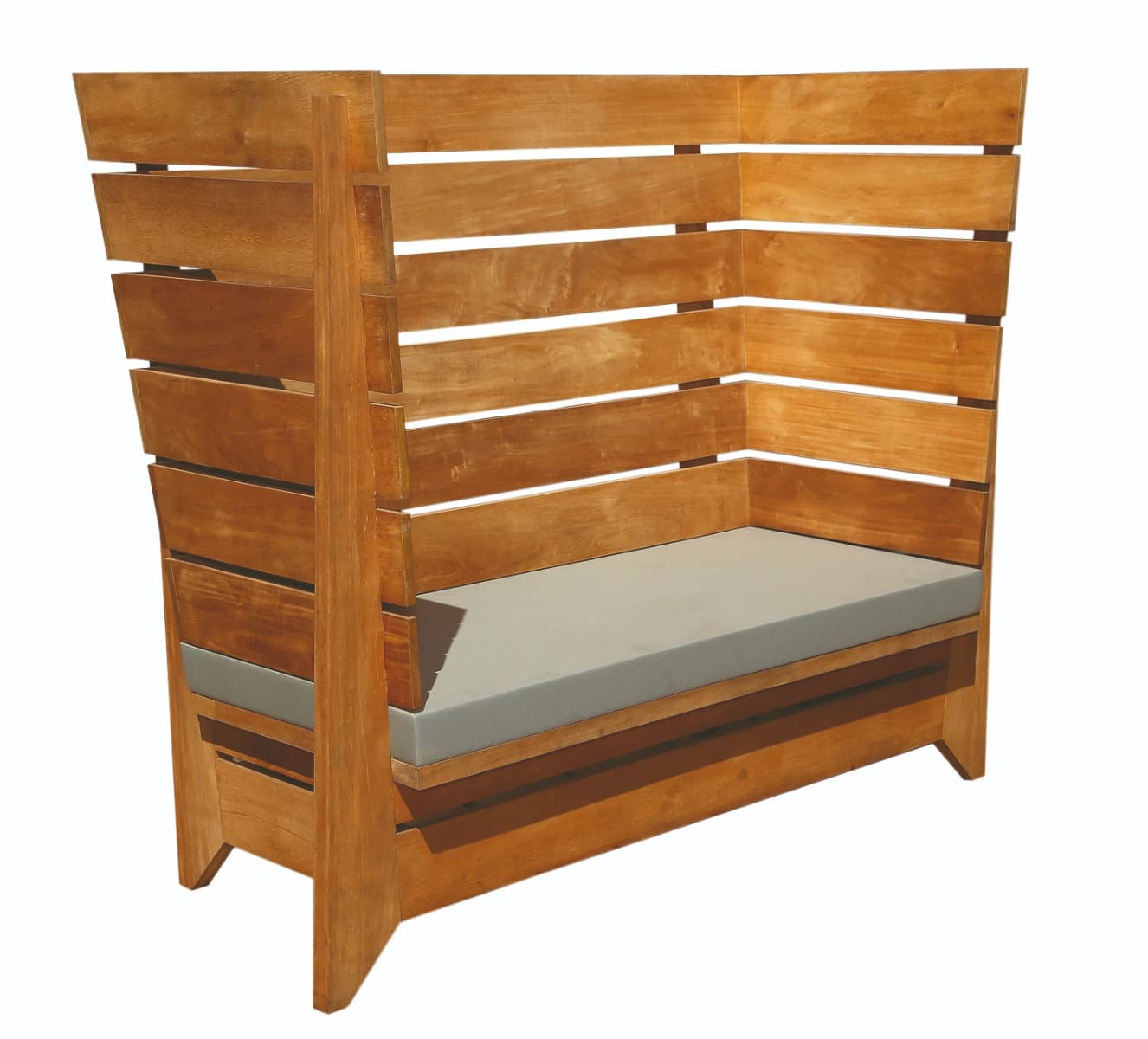 Tuinbank hardhout hoog model 75x170x130cm