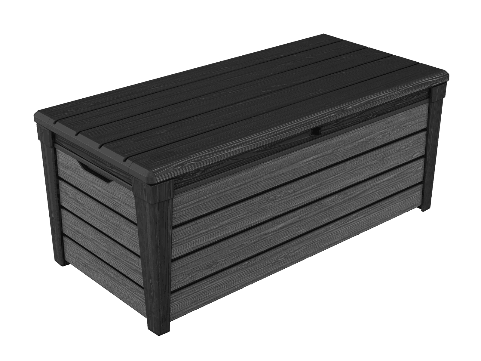 Kussenbox opbergbox antraciet 145x60,3x69,7cm