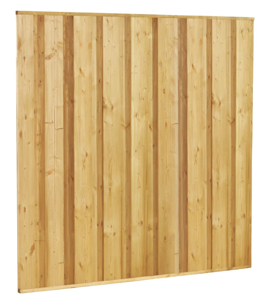 Houten schutting 180x180cm 17 planks zichtdicht 17x145mm