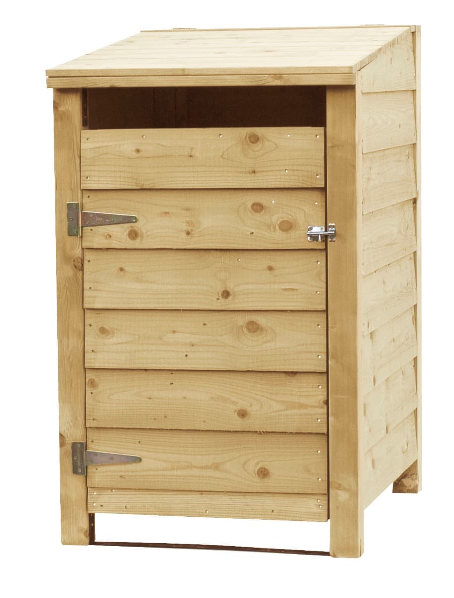 Kliko ombouw container ombouw klikoberging klikokast containerberging 1 container enkel dicht 129x80X91cm