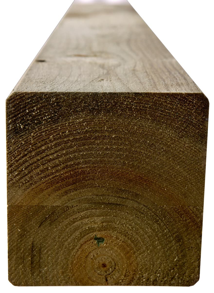 Tuinpalen houten paal grenen 7x7x150cm