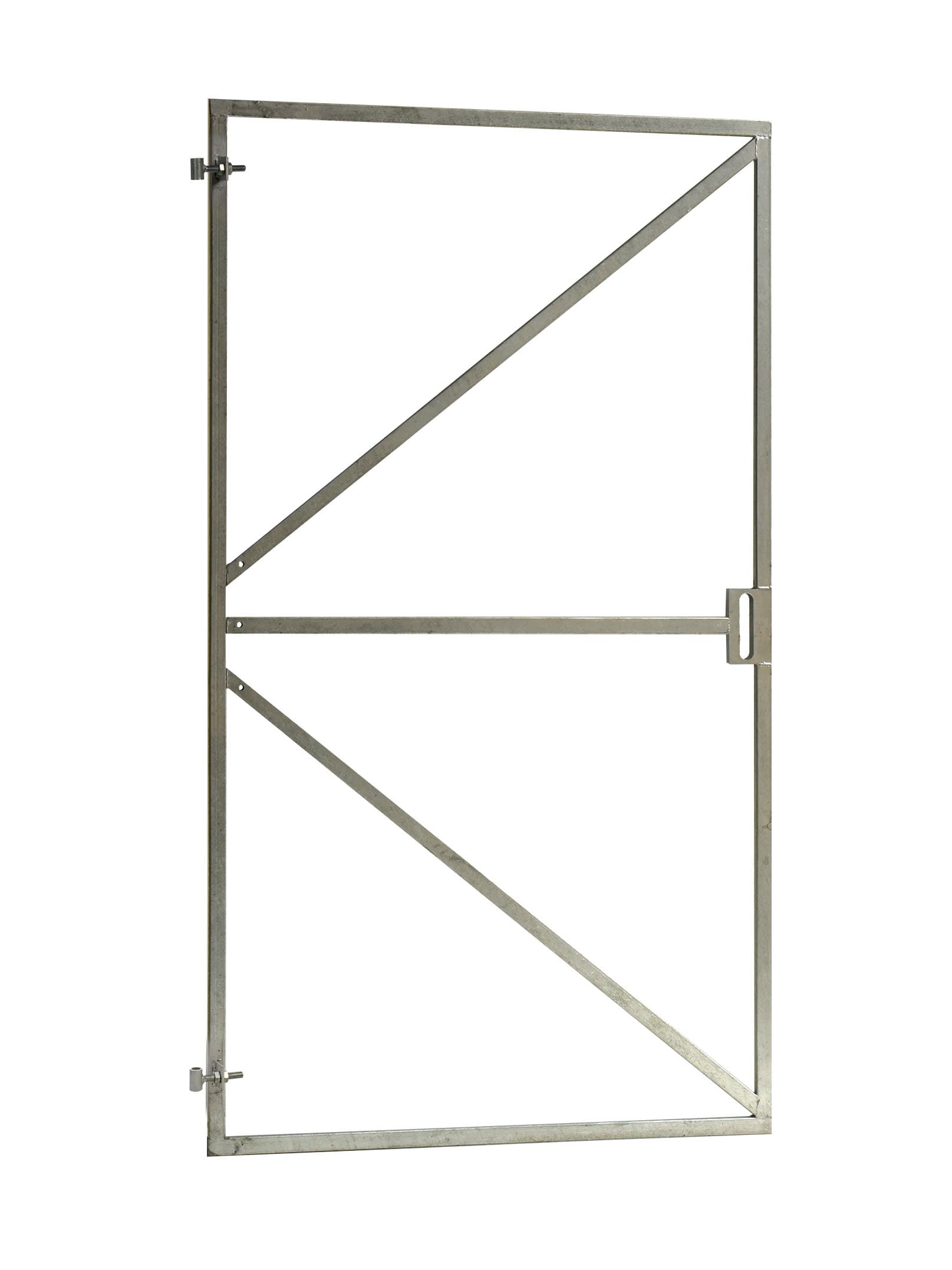 Poortframe tuinpoort verstelbaar met slotkast 90x155cm