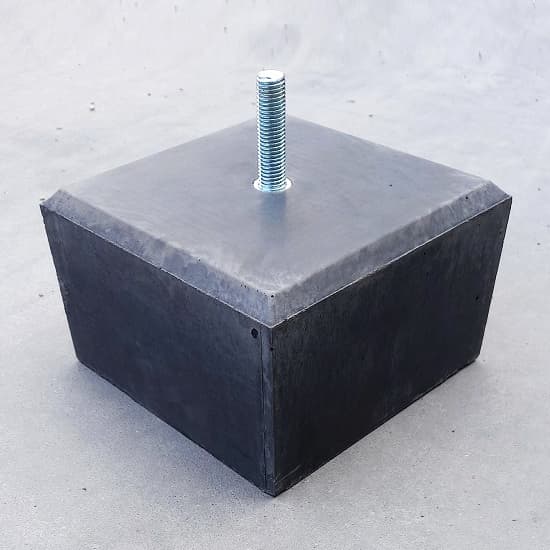 Betonpoer 195x195mm
