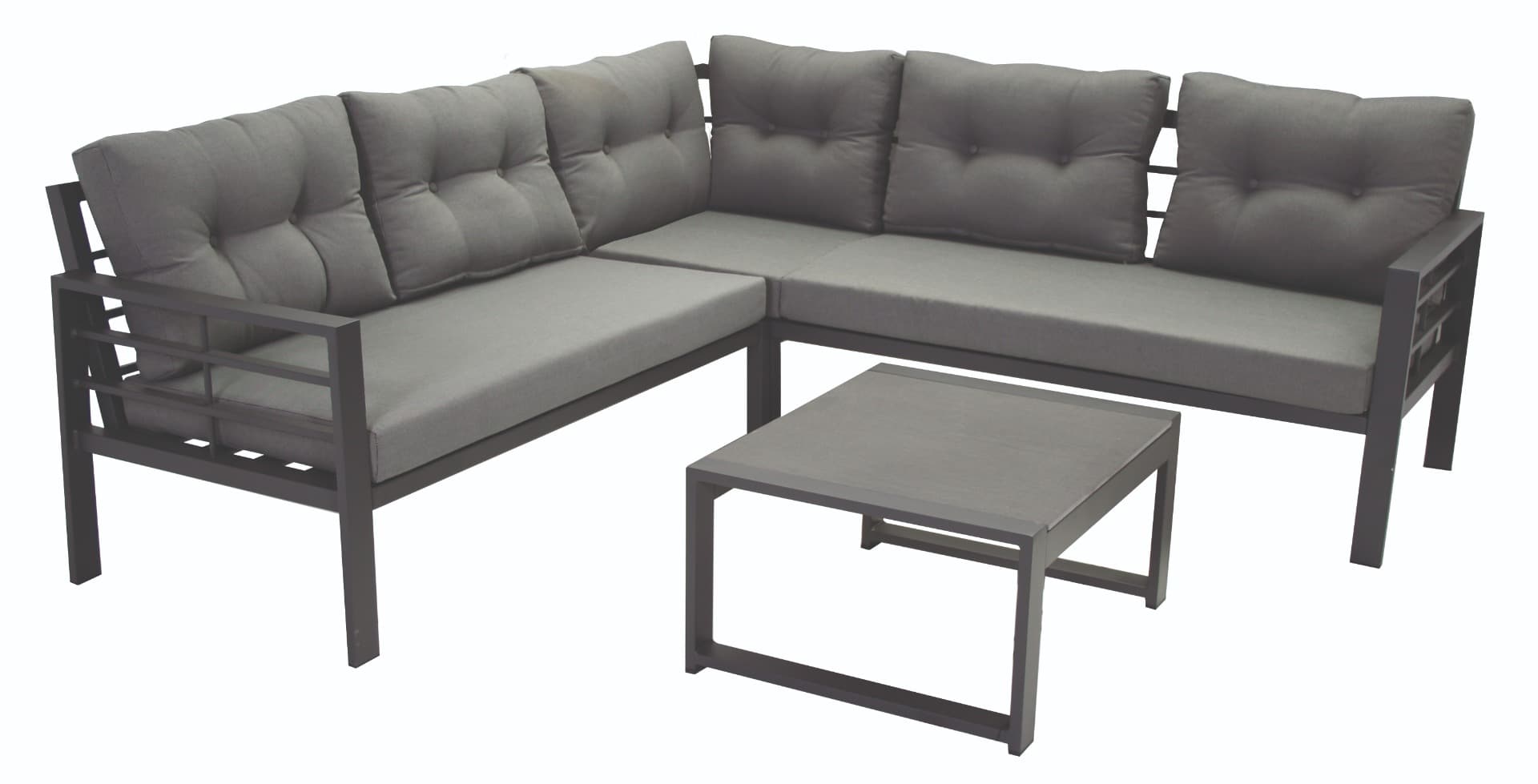 Aluminium loungeset Elba 5 personen