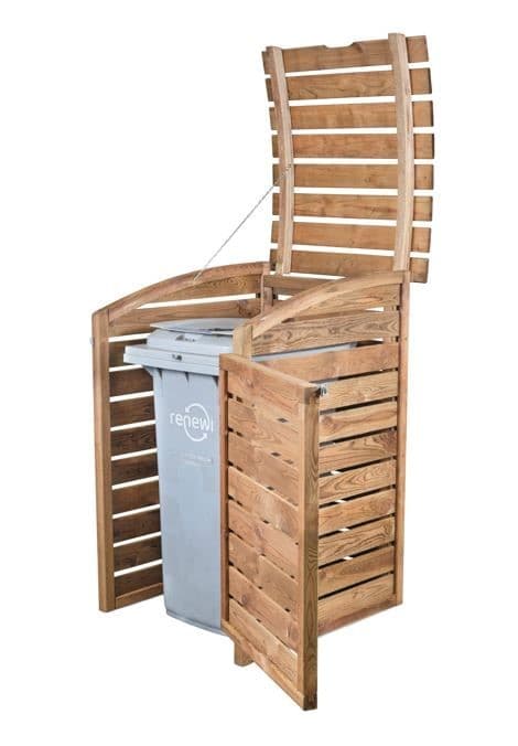 Kliko ombouw container ombouw klikoberging klikokast containerberging 1 container enkel dicht 72x90x120cm