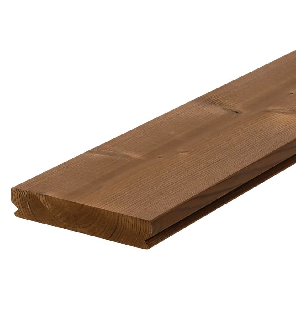 Vlonderplanken vlonder thermisch gemodificeerd 26x140mm (m1)