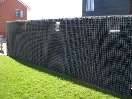 Schanskorf schutting gabionen steenkorf 100x200x17cm