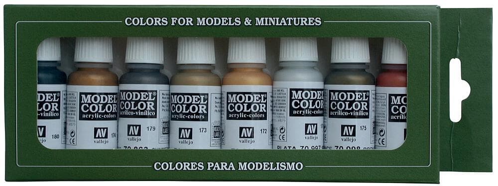 Model Color Set Metallic Colors (8)