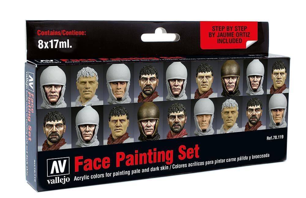 Model Colors Set Face Painting (8)