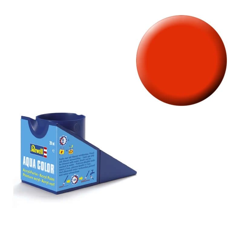 Leuchtorange (matt) - Aqua Color - 18ml