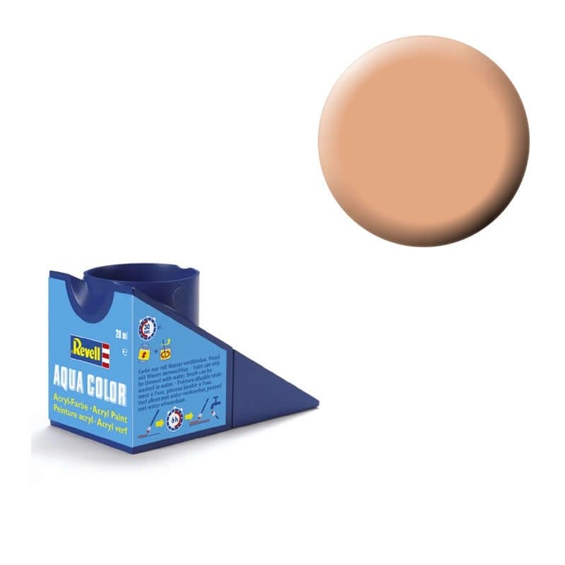 Hautfarbe (matt) - Aqua Color - 18ml
