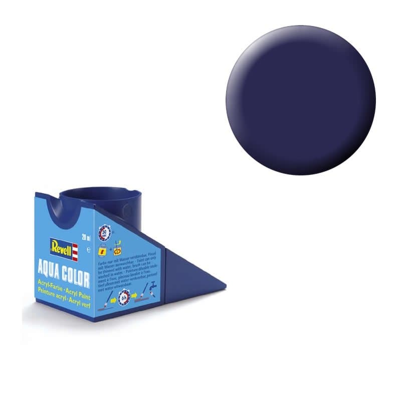 Nachtblau (glänzend) - Aqua Color - 18ml