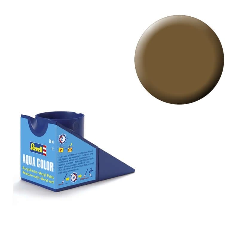 Erde dunkel (matt) - Aqua Color - 18ml