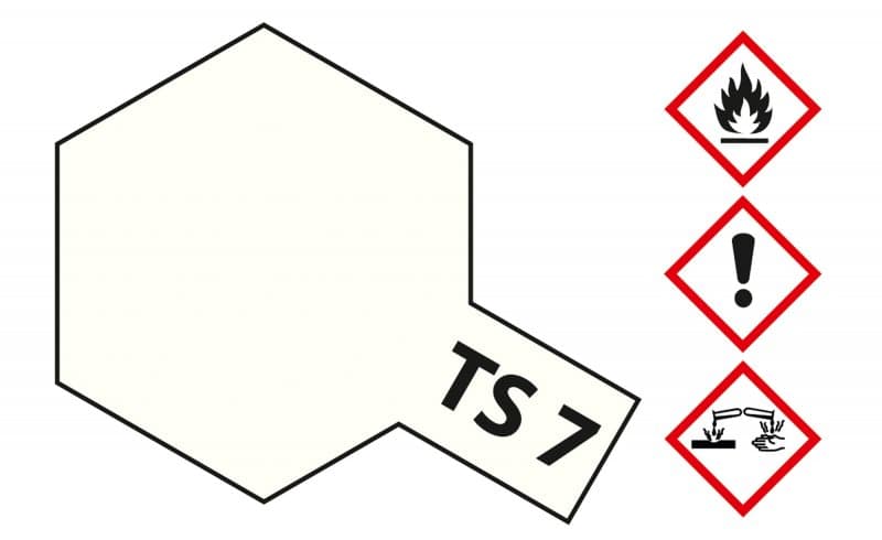 TS-7 Racing-Weiß