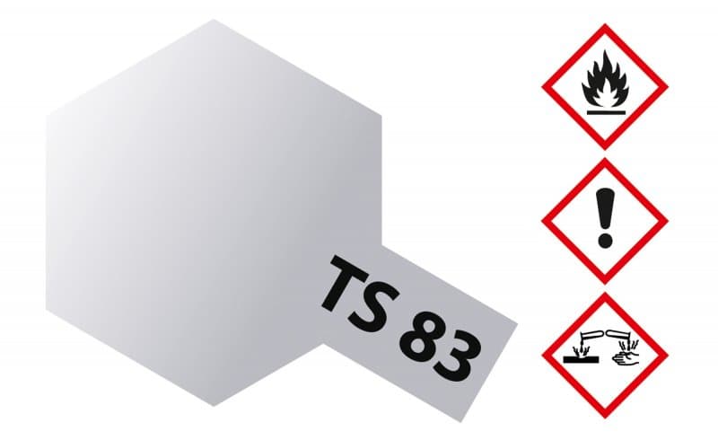 TS-83 Metallic Silber glänzend 100ml