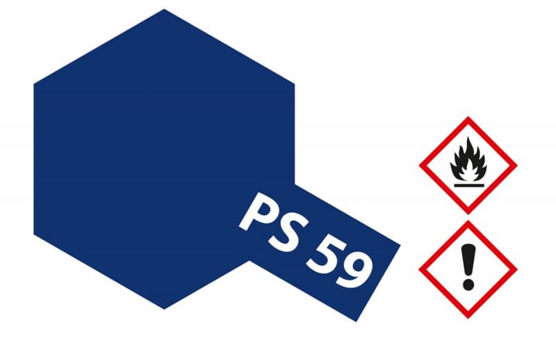 PS-59 Dkl. Metallic Blau Polycarb. 100ml