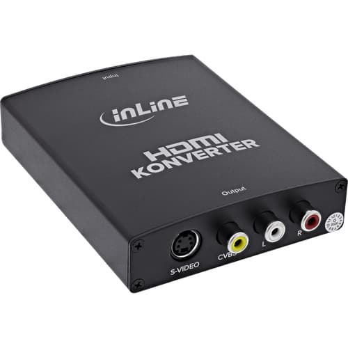 InLine® Konverter HDMI zu Composite/S-Video, mit Audio