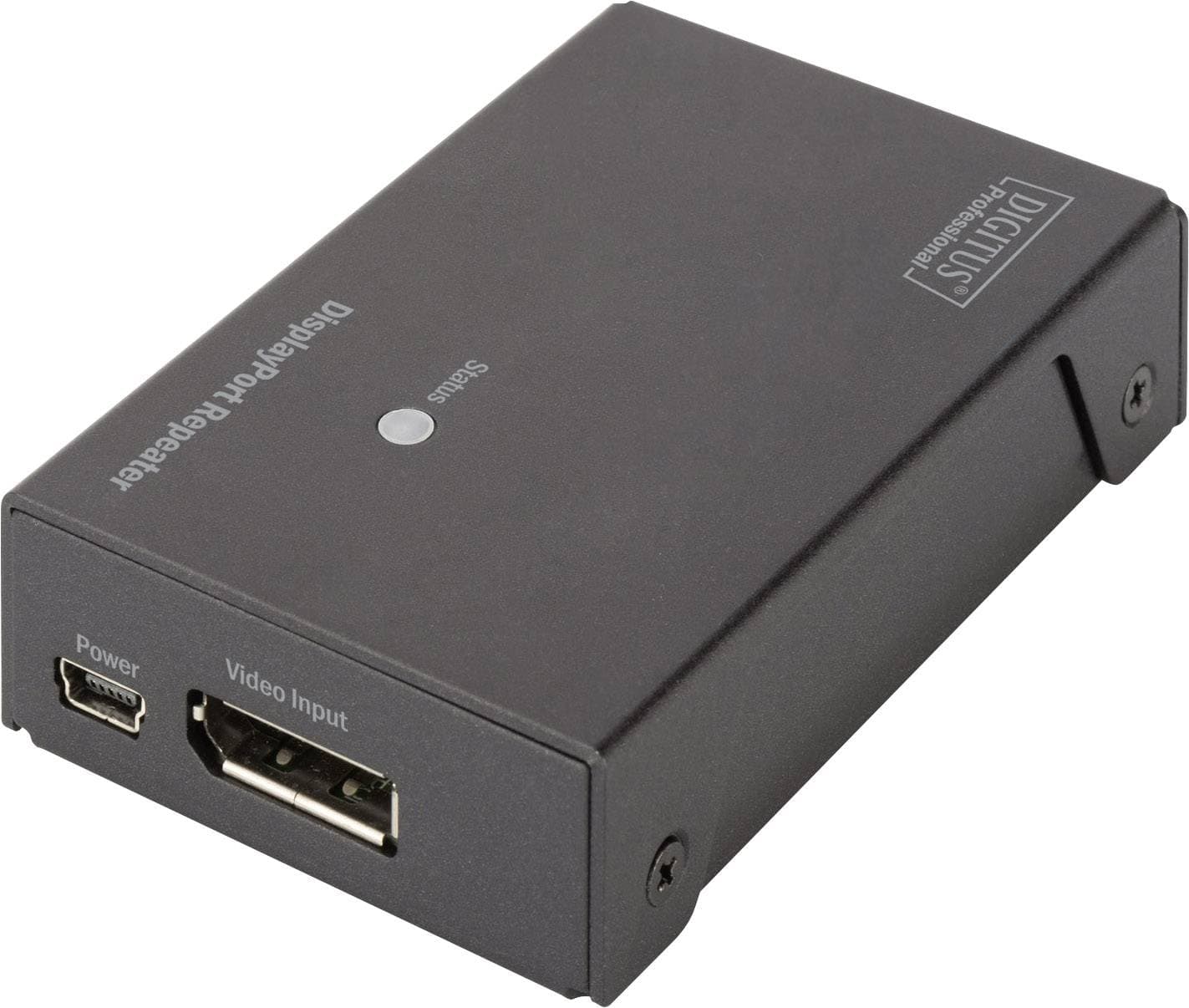 DIGITUS DP-Repeater bis 20m FullHD bis 13m UHD 4K schwarz