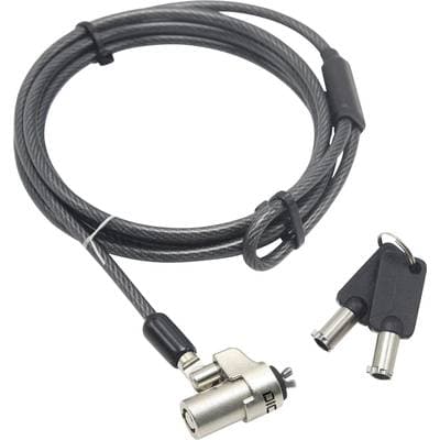 Dicota Security Cable Wedge Lock Ultra Slim, keyed,3.2x4.5mm