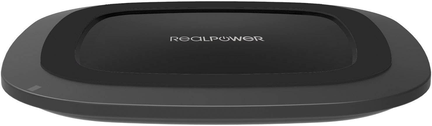 RealPower Ladegerät FreeCharge-10 + Adapter schwarz