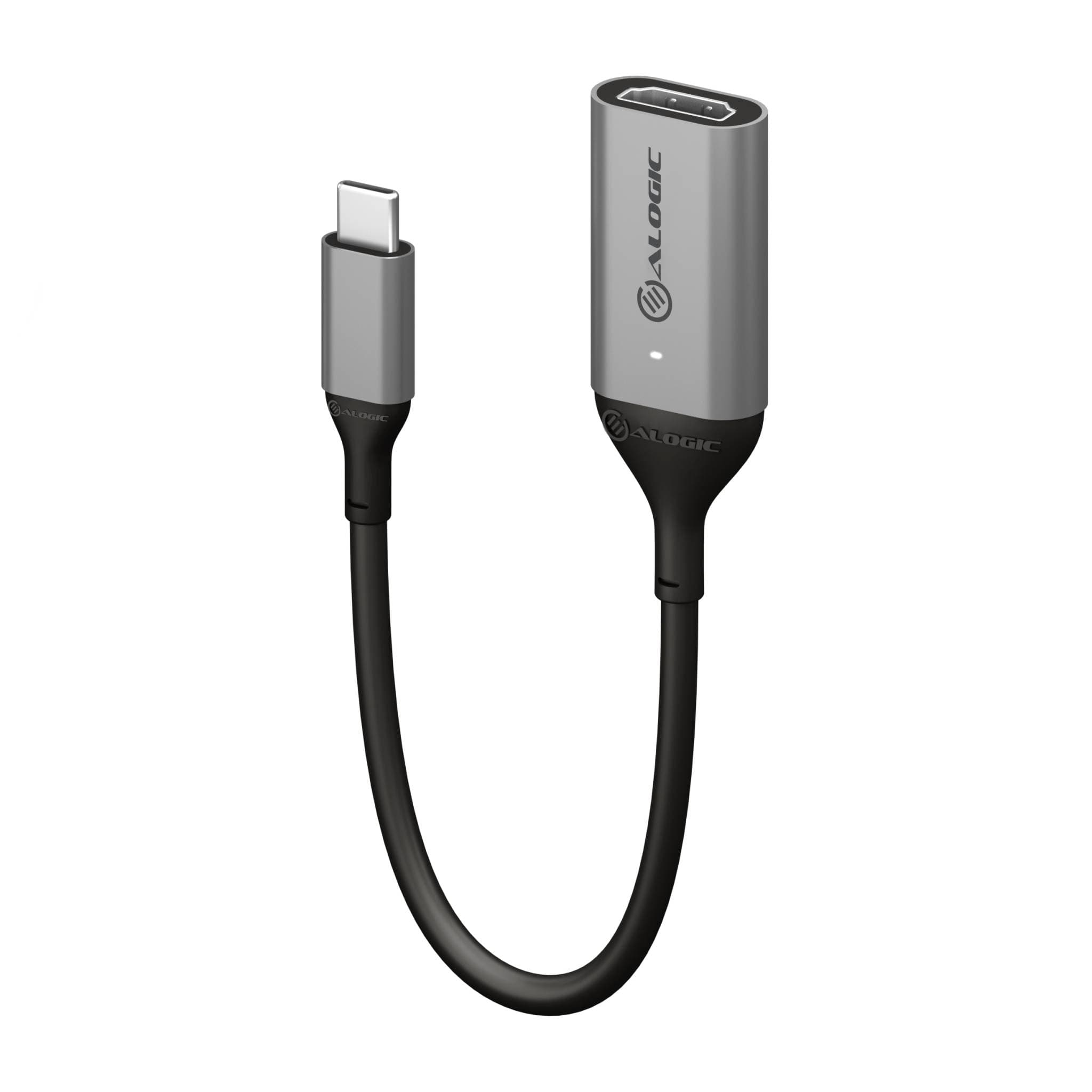 Alogic Adapter USB-C -> HDMI 4K 60HZ grau