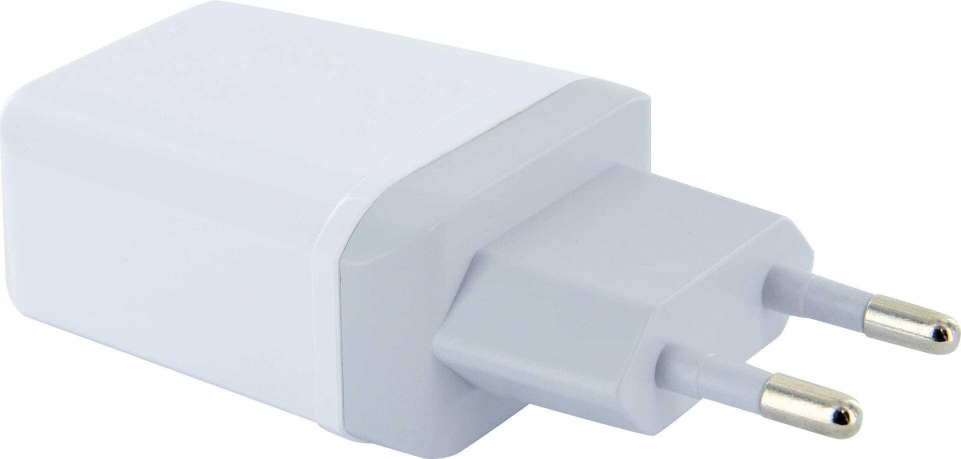 Schwaiger Ladegerät Quick Charger 3.0 532-230V USB Weiß