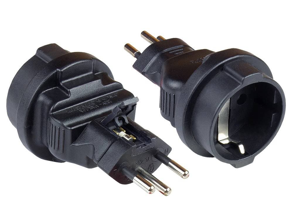 Good Connections Stromadapter Schweiz SEV1011 an Typ F SEV