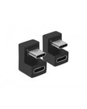 Equip Adapter USB-C->USB-C 180° 10Gbps PD 100W 2Stk