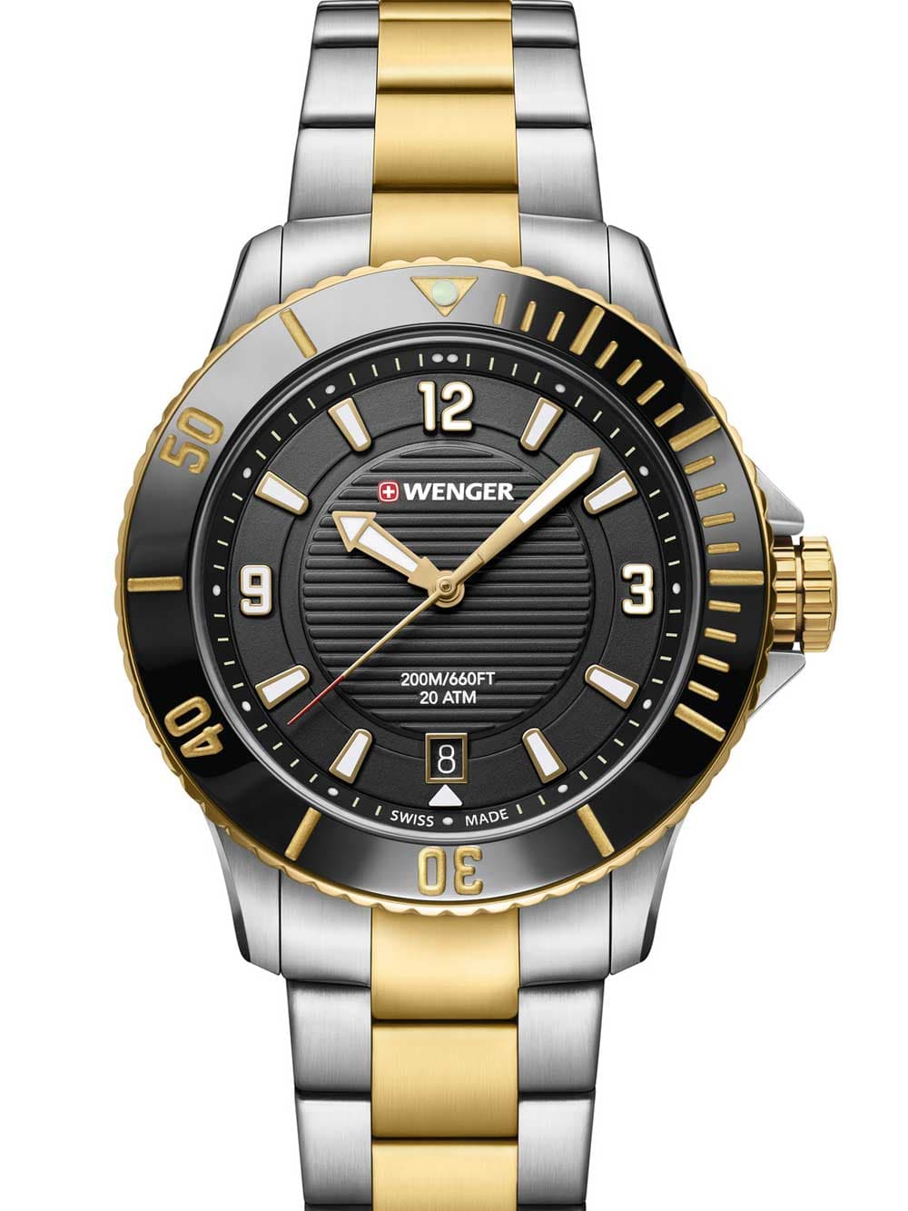 Wenger 01.0621.113 Seaforce Damenuhr Taucheruhr 36mm 20 ATM