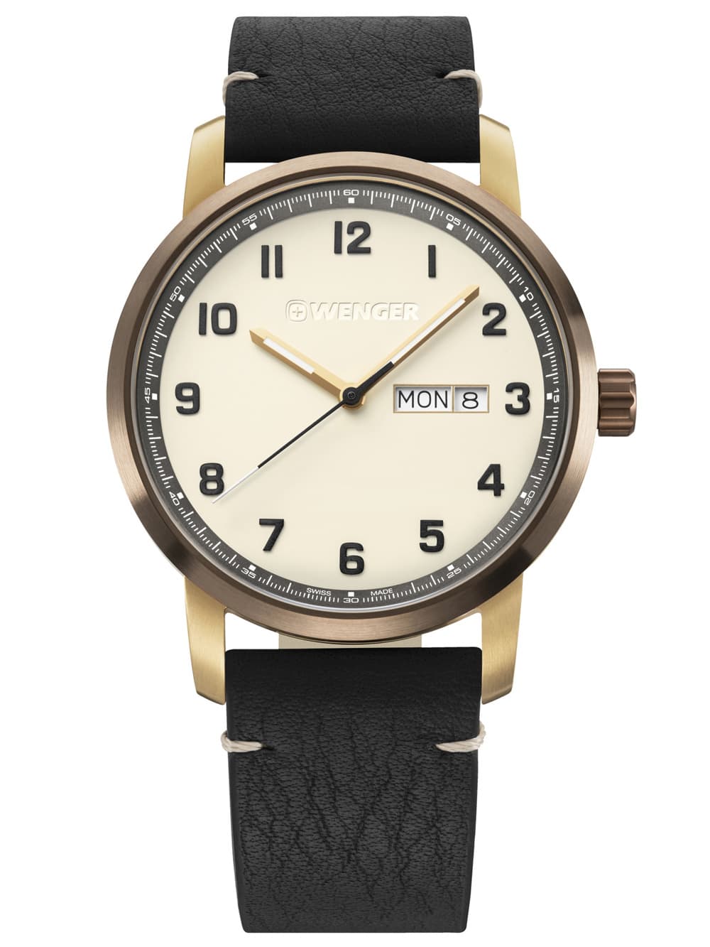 Wenger 01.1541.124 Attitude Herrenuhr 42mm 10ATM