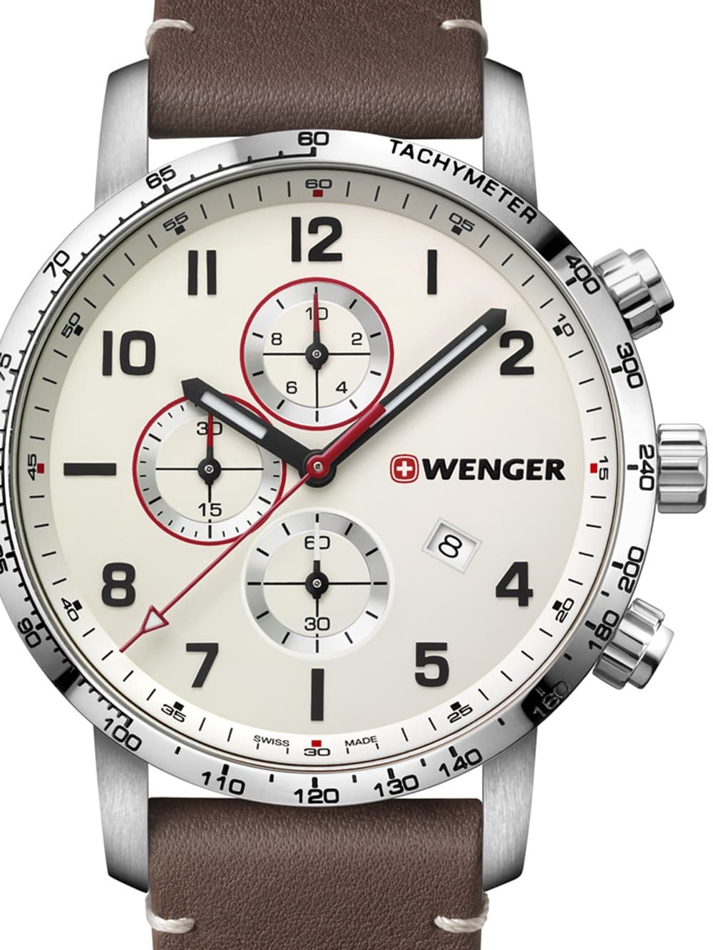 Wenger 01.1543.113 Attitude Chronograph Herrenuhr 44mm 10ATM