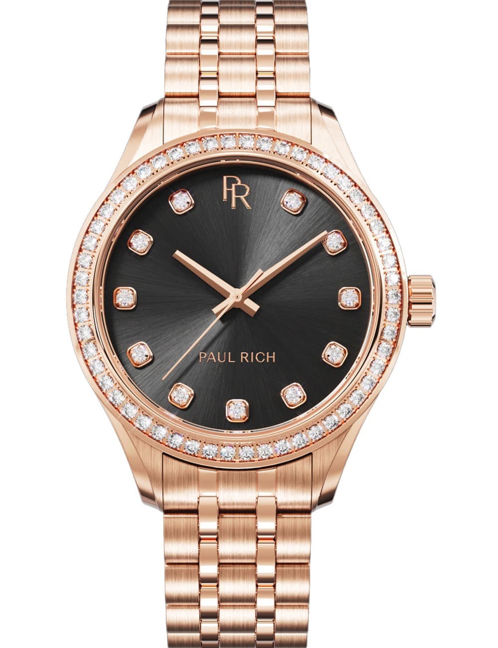 Paul Rich PR-45282 Damenuhr Crystelle 32mm 5ATM