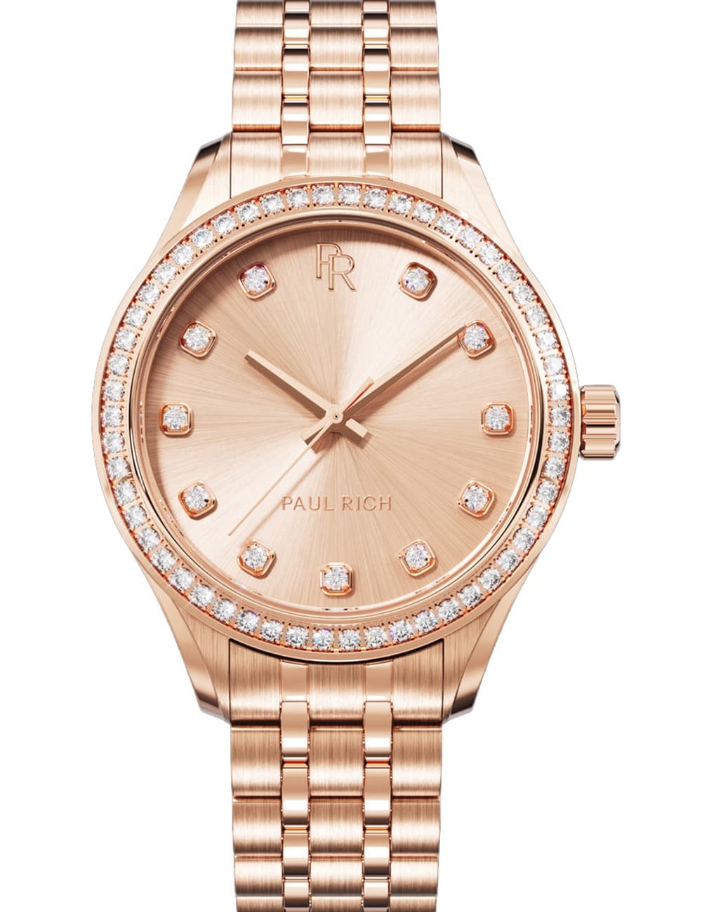 Paul Rich PR-45277 Damenuhr Crystelle 32mm 5ATM