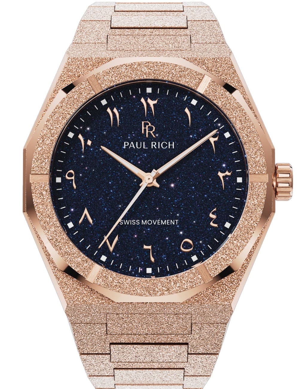 Paul Rich PR-45235 Herrenuhr Frosted Star Dust II Sahara 43mm 5ATM