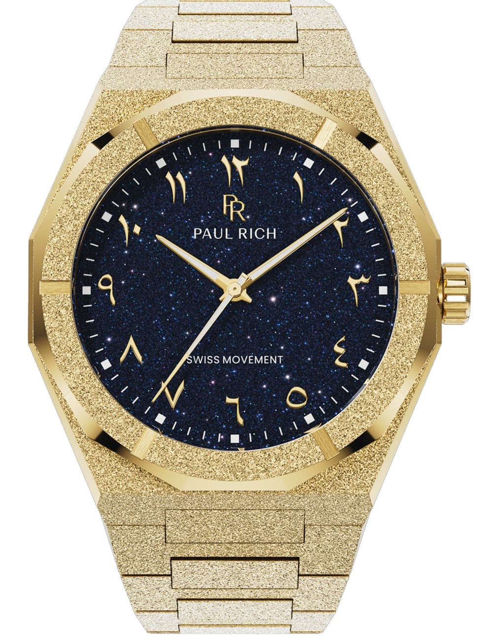 Paul Rich PR-45214 Herrenuhr Frosted Star Dust II Desert 43mm 5ATM