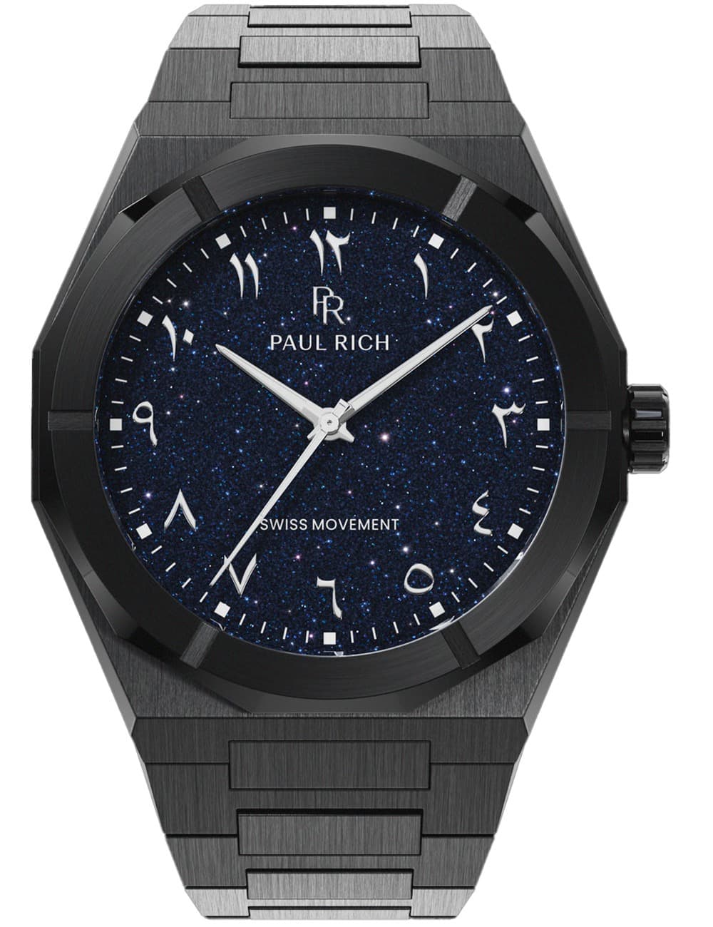 Paul Rich PR-45222 Herrenuhr Star Dust II Midnight 43mm 5ATM