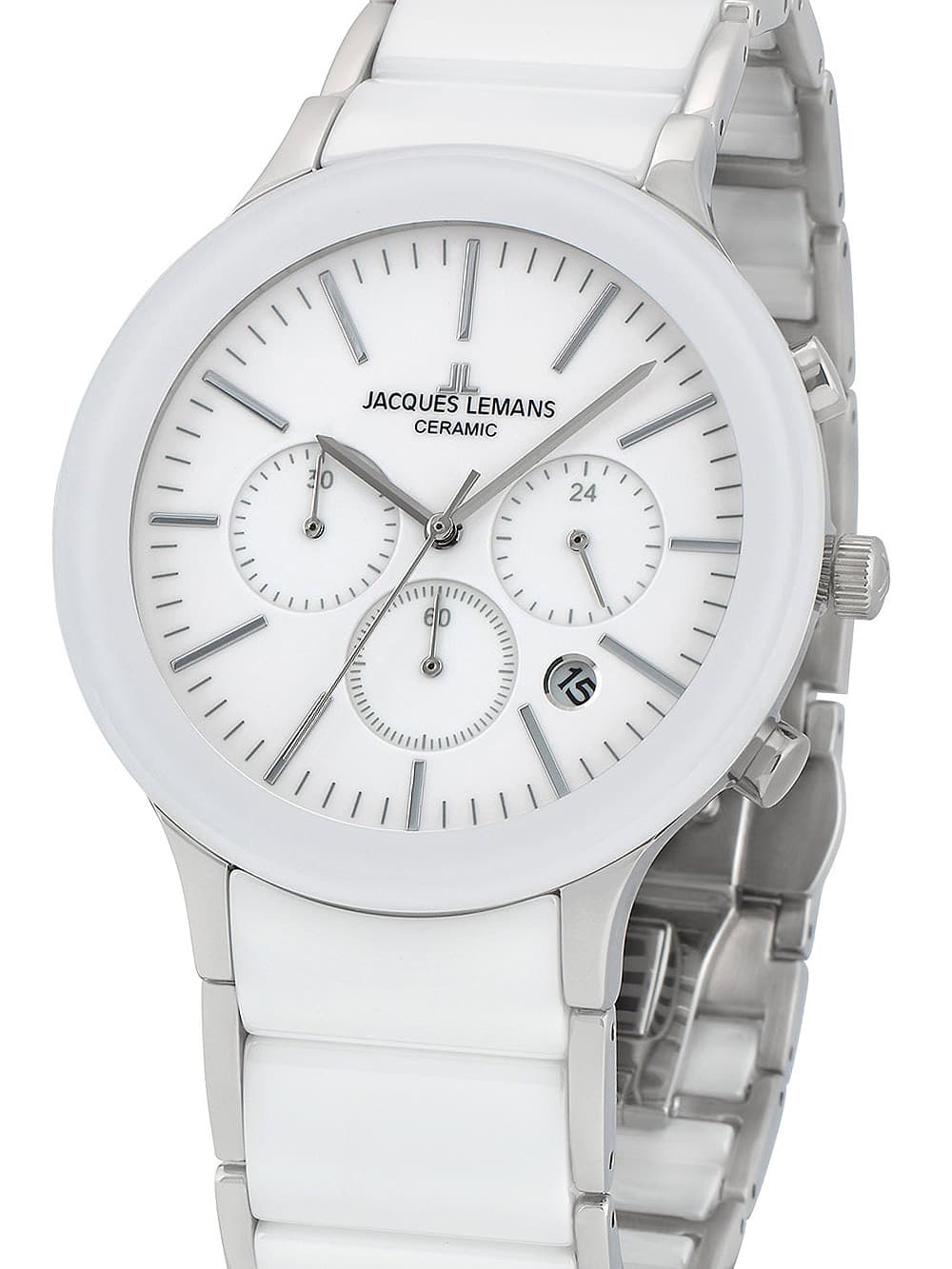 Jacques Lemans 1-1854B Dublin Chronograph Herrenuhr 42mm 5ATM