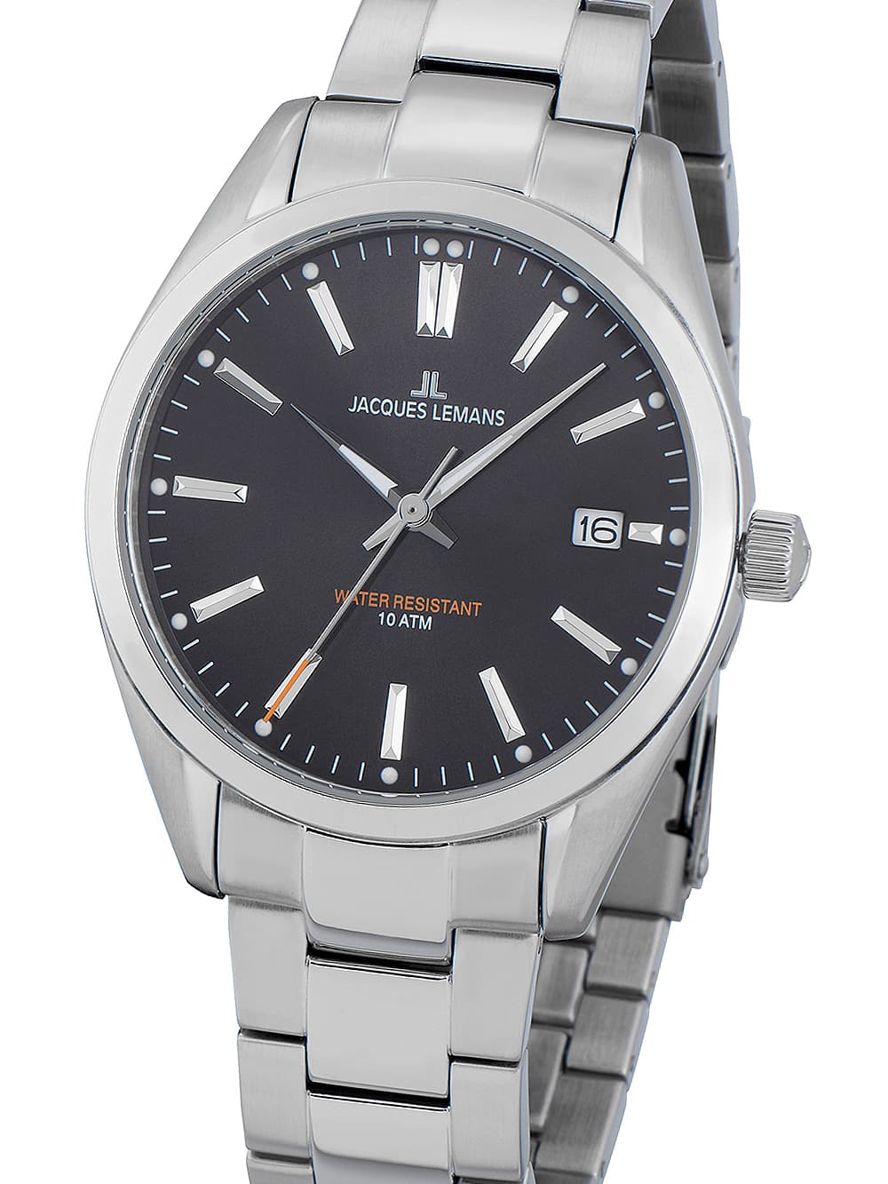 Jacques Lemans 1-1859E Derby Herrenuhr 40mm 10ATM