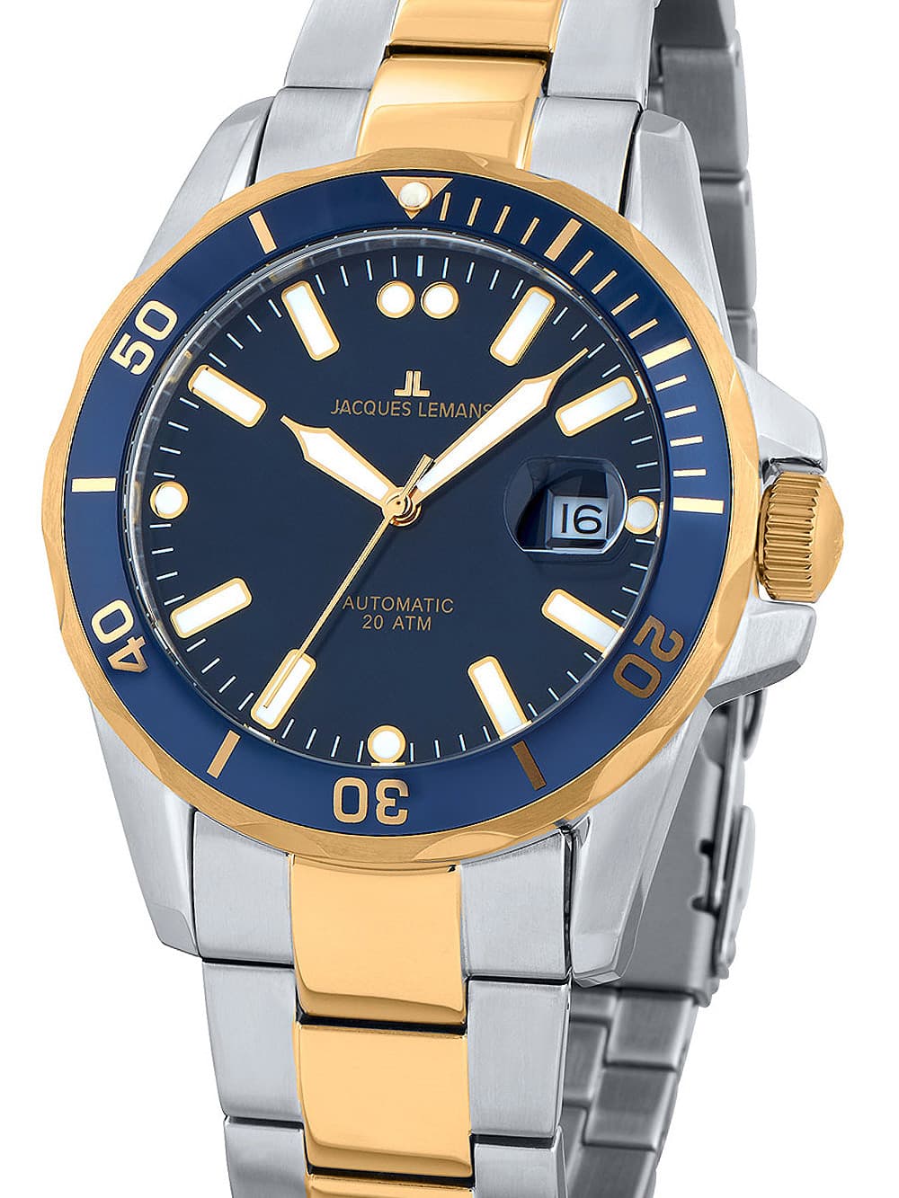 Jacques Lemans 1-2014F Liverpool Herrenuhr 42mm 20ATM