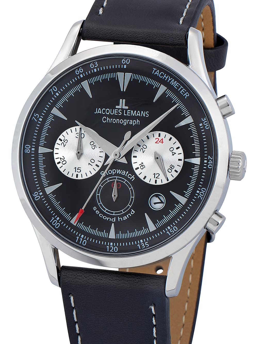 Jacques Lemans 1-2068A Retro Classic Chronograph Herrenuhr