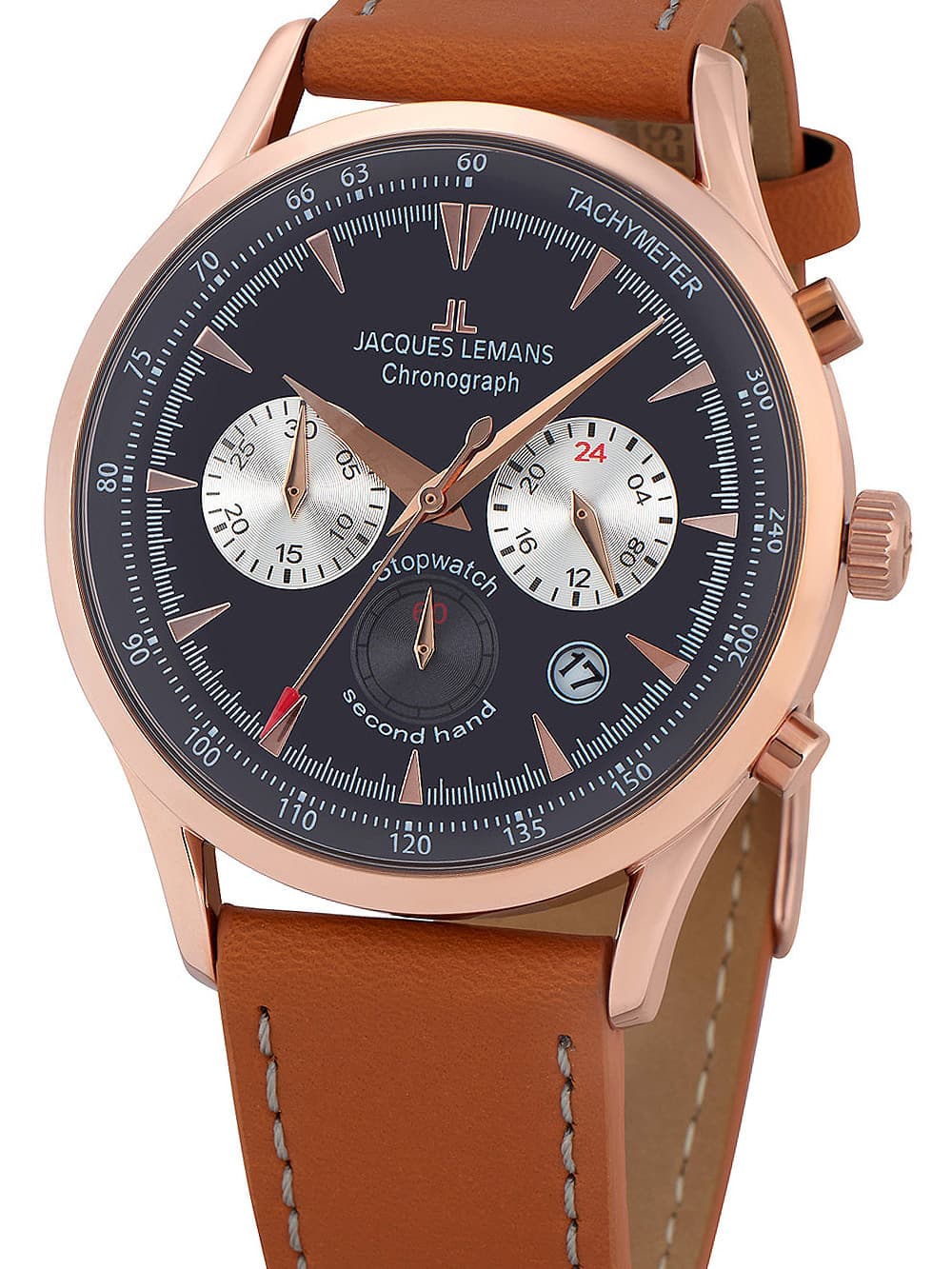 Jacques Lemans 1-2068F Retro Classic Chronograph Herrenuhr