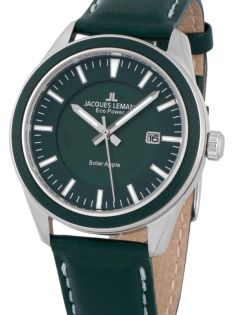 Jacques Lemans 1-2116B Eco Power Apple Herrenuhr 40mm 10ATM