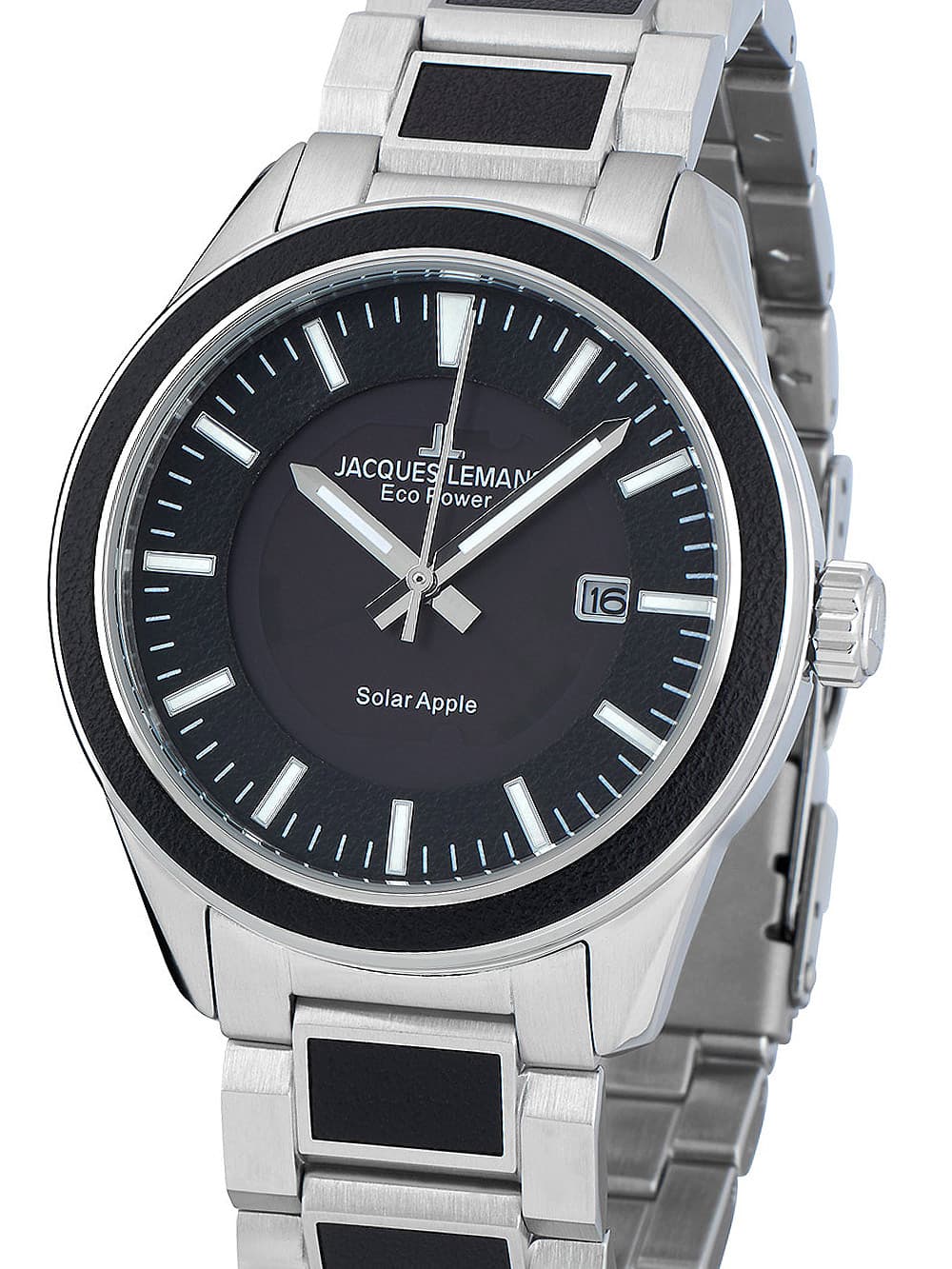 Jacques Lemans 1-2116D Eco Power Apple Herrenuhr 40mm 10ATM