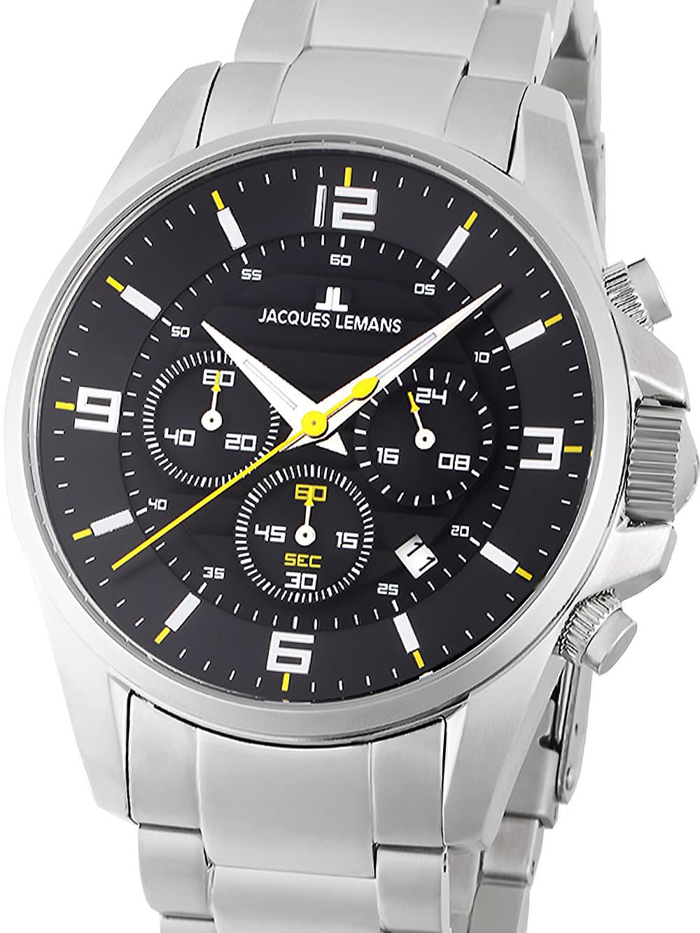 Jacques Lemans 1-2118D Liverpool Chronograph Herrenuhr 44mm 10ATM